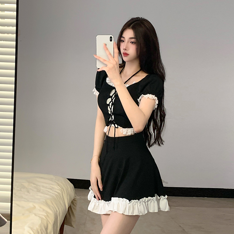 Women'S Fashion Suit - Instagram Style Women Two Piece Skirted