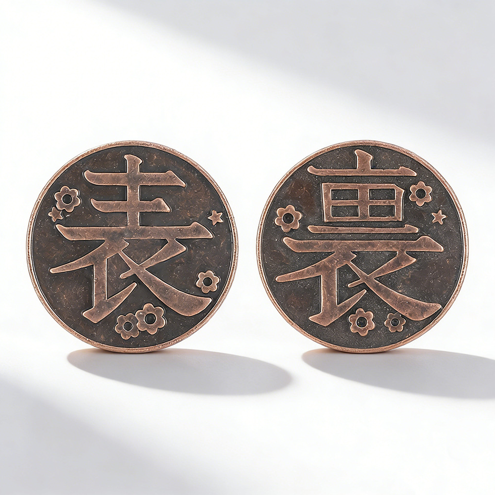Women Fashion Japan - Anime Periphery Tsuyuri Kanawo Metal Commemorative