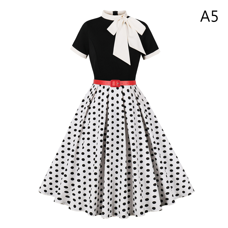 Women'S Fashion From The 60S - 50 60s Vintage Dress Women Polka