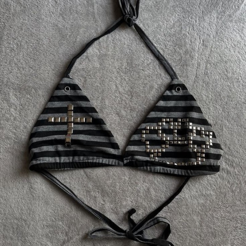 Women'S Y3K Fashion - Y3k European American Summer Vintage Striped