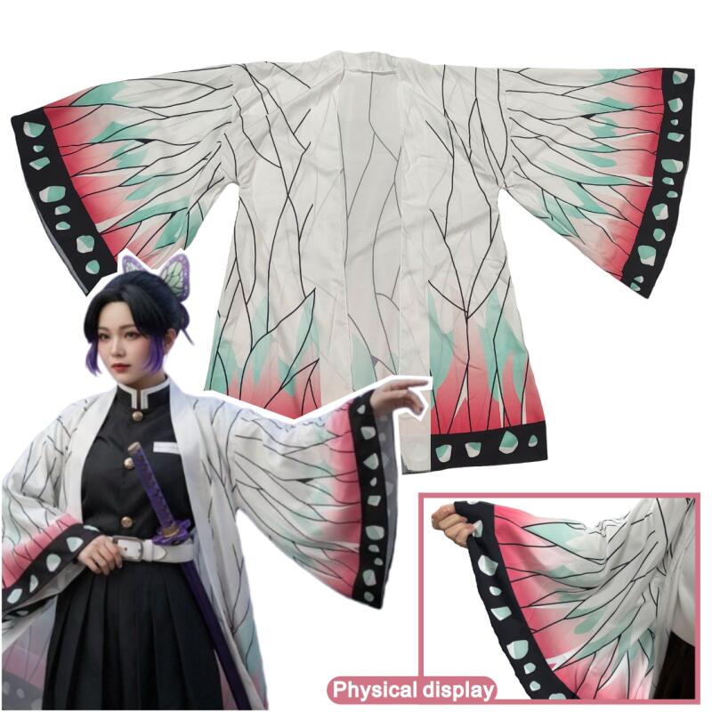 Women'S Fashion Kimono - Summer Japanese Anime Shinobu Kocho Cosplay