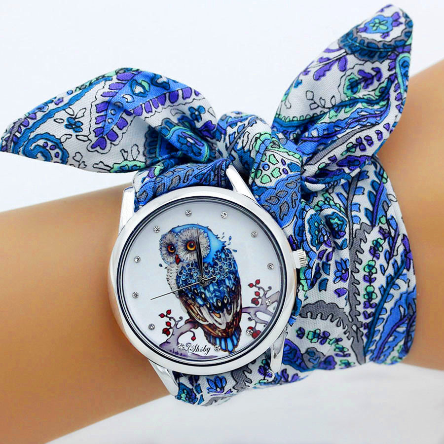 Women'S Fashion From The 60S - Shsby New Ladies Cloth Wristwatch Fashion