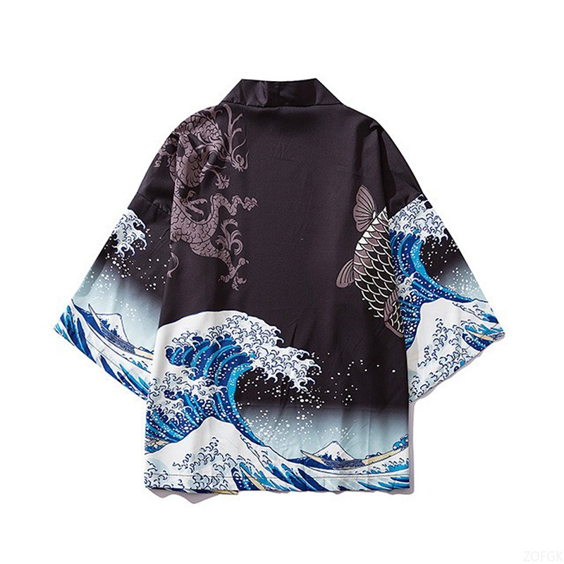 Chinese Style Harajuku Haori P - Women'S Fashion Kimono 评论和价格