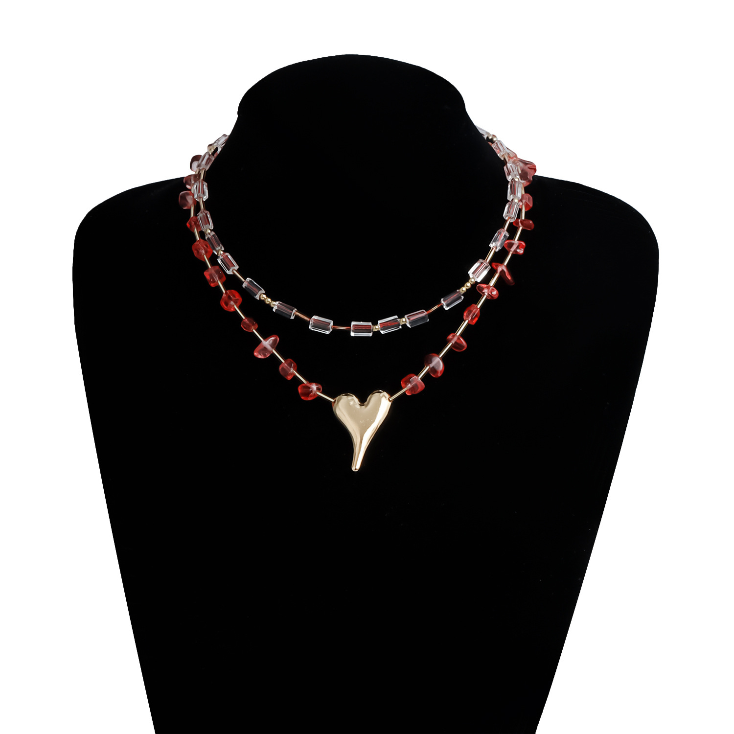 Crystal Choker Necklace Pastel - Women'S Fashion Edgy 评论和价格