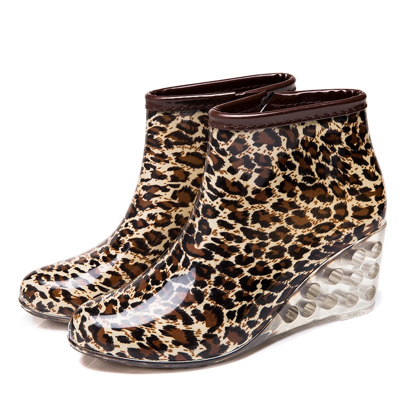 Women's High Heel Rain Boots S - Women'S Fashion Rain Boots 评论和价格