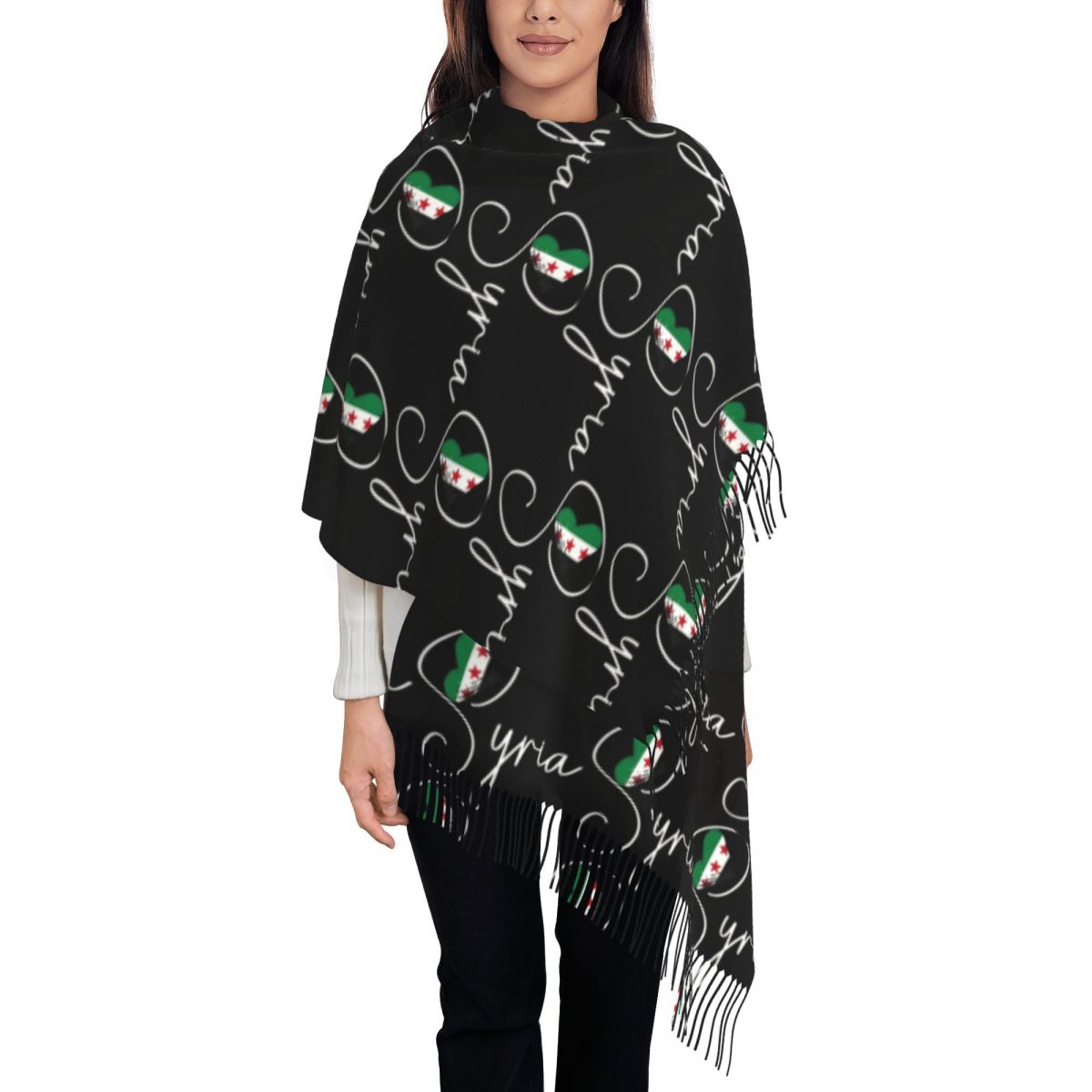 Warm Soft Scarf Winter I Love  - Women'S Fashion Revolution 评论和价格