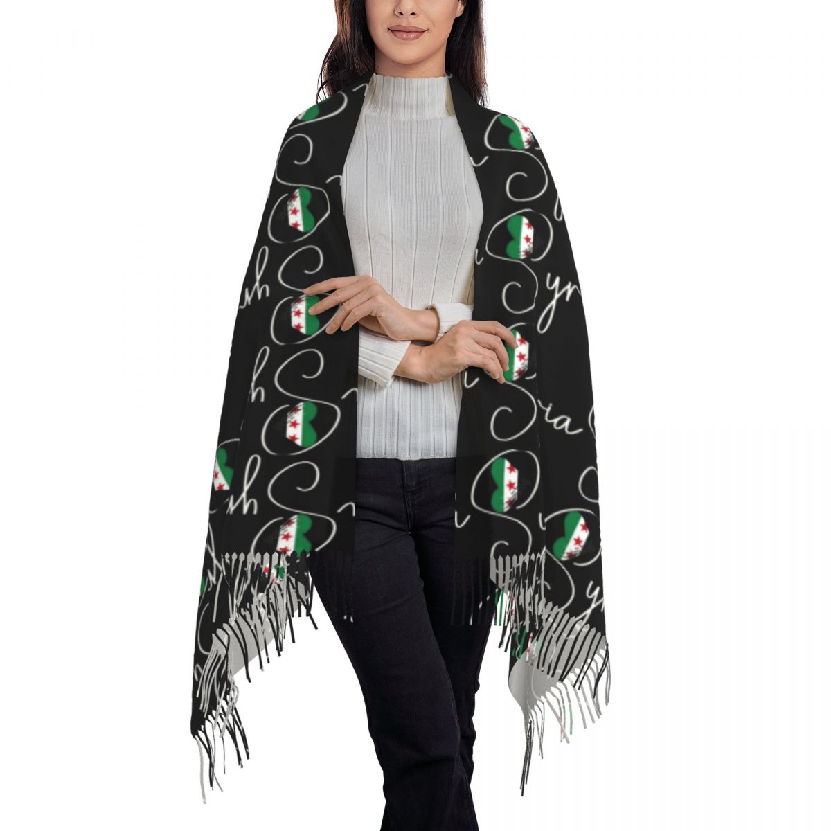 Warm Soft Scarf Winter I Love  - Women'S Fashion Revolution 评论和价格