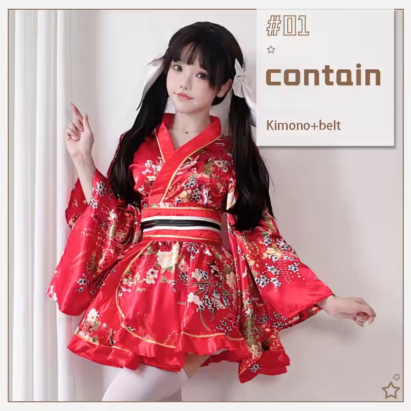 Japanese Modified Kimono Dress - Women'S Fashion Kimono 评论和价格