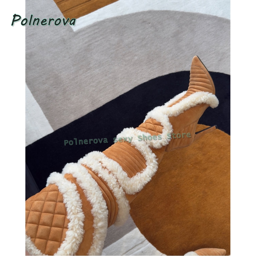 Faux Fur Patchwork Sexy Long B - Women'S Fashion Trends Spring 2026 评论和价格