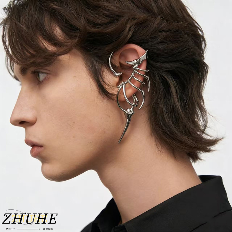 Edgy Skeleton-Style Ear Cuff f - Women'S Fashion Edgy 评论和价格