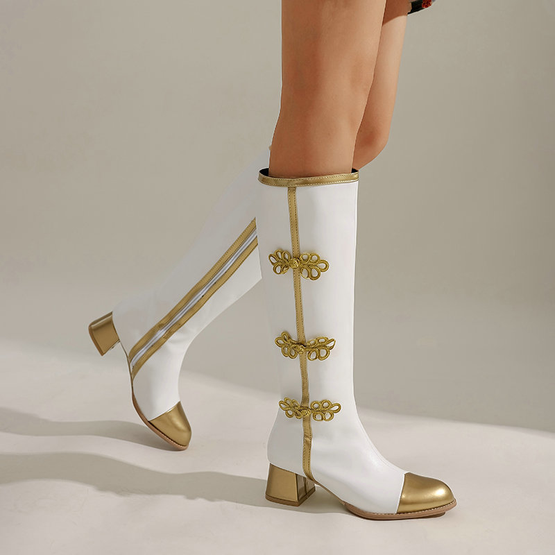 Big Size Fashion Knee High Boo - Winter Fashion Women Boots 评论和价格