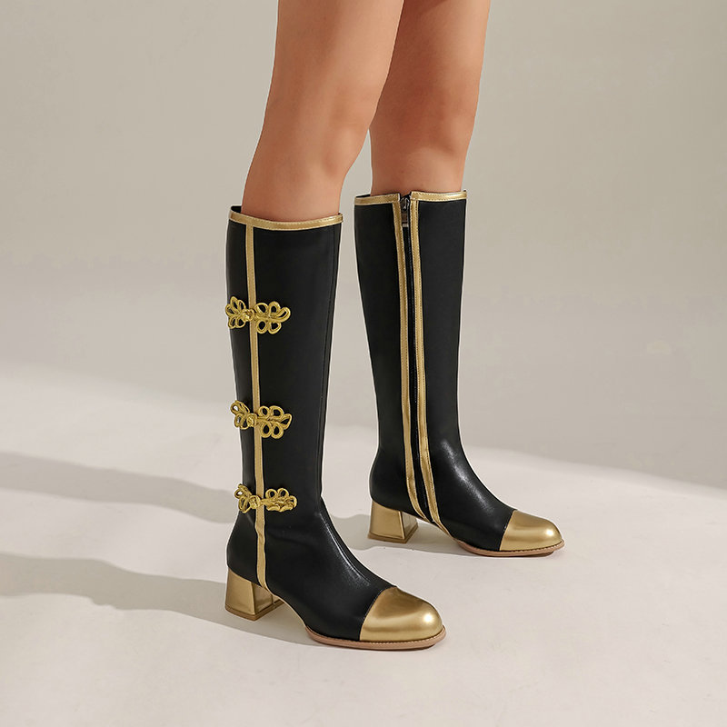 Big Size Fashion Knee High Boo - Winter Fashion Women Boots 评论和价格
