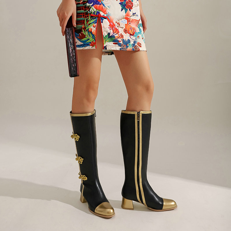 Big Size Fashion Knee High Boo - Winter Fashion Women Boots 评论和价格