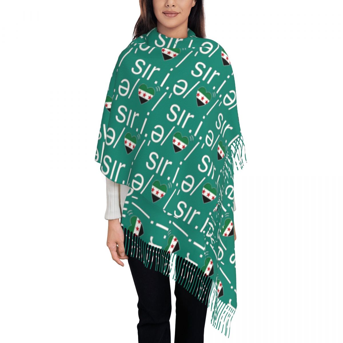Syrian Revolution Flag Scarf w - Women'S Fashion Revolution 评论和价格