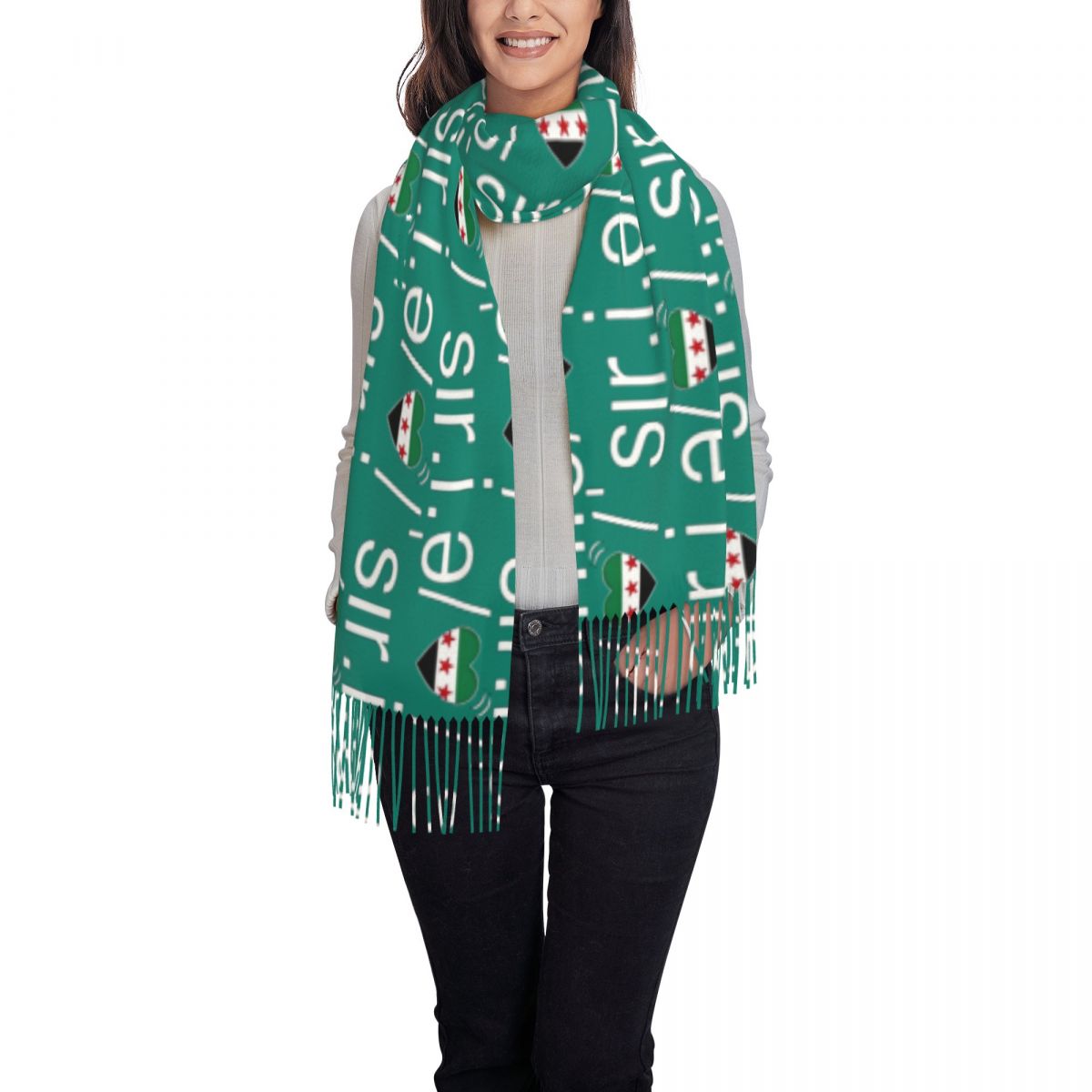 Syrian Revolution Flag Scarf w - Women'S Fashion Revolution 评论和价格