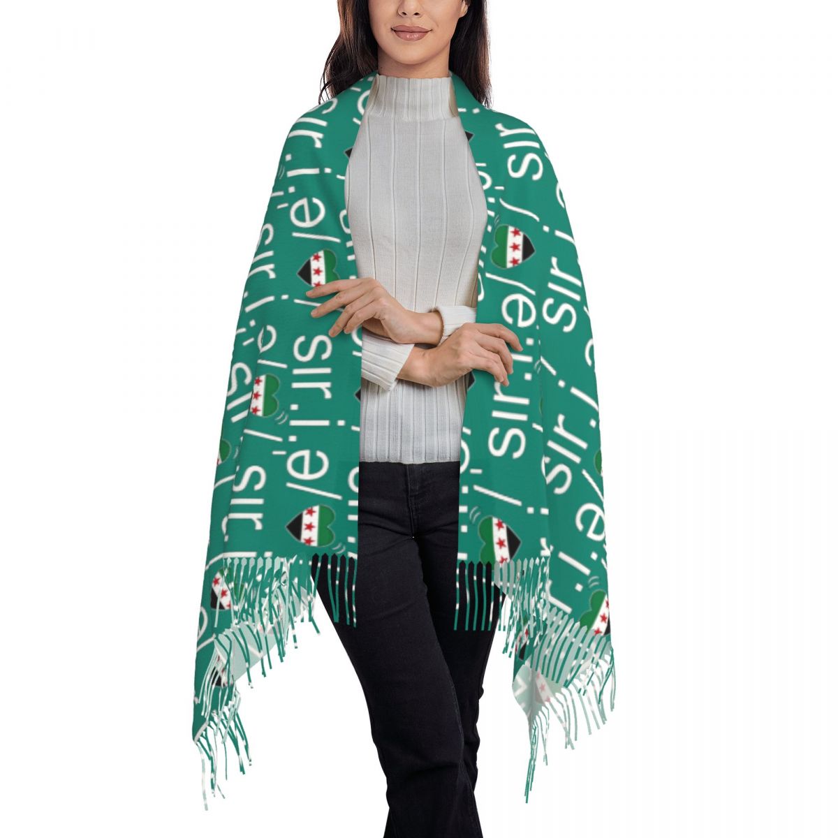 Syrian Revolution Flag Scarf w - Women'S Fashion Revolution 评论和价格