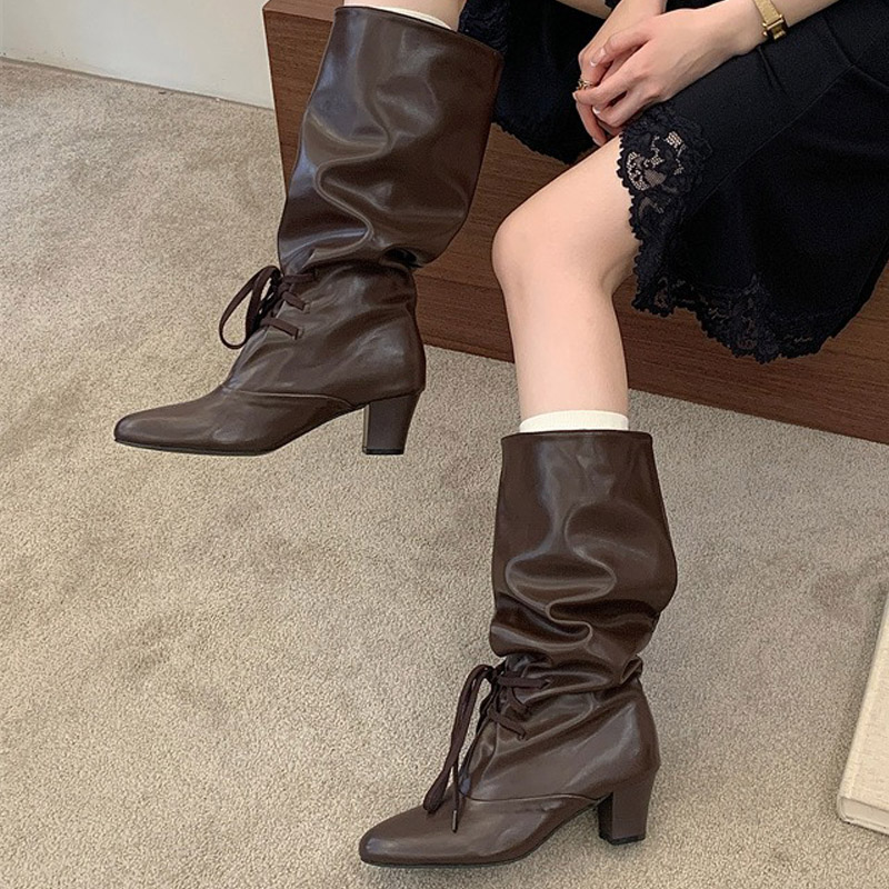 Eilyken Winter Fashion Lace Up - Winter Fashion Women Boots 评论和价格