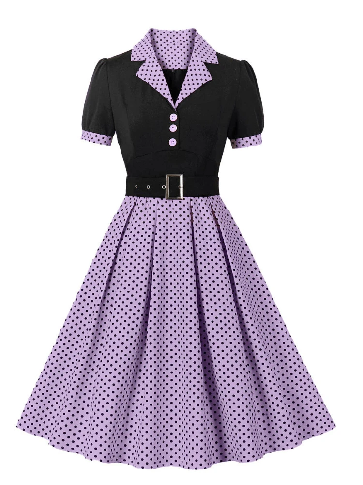 2024 New Fashion Polka Dot Vin - Women'S Fashion From The 60S 评论和价格
