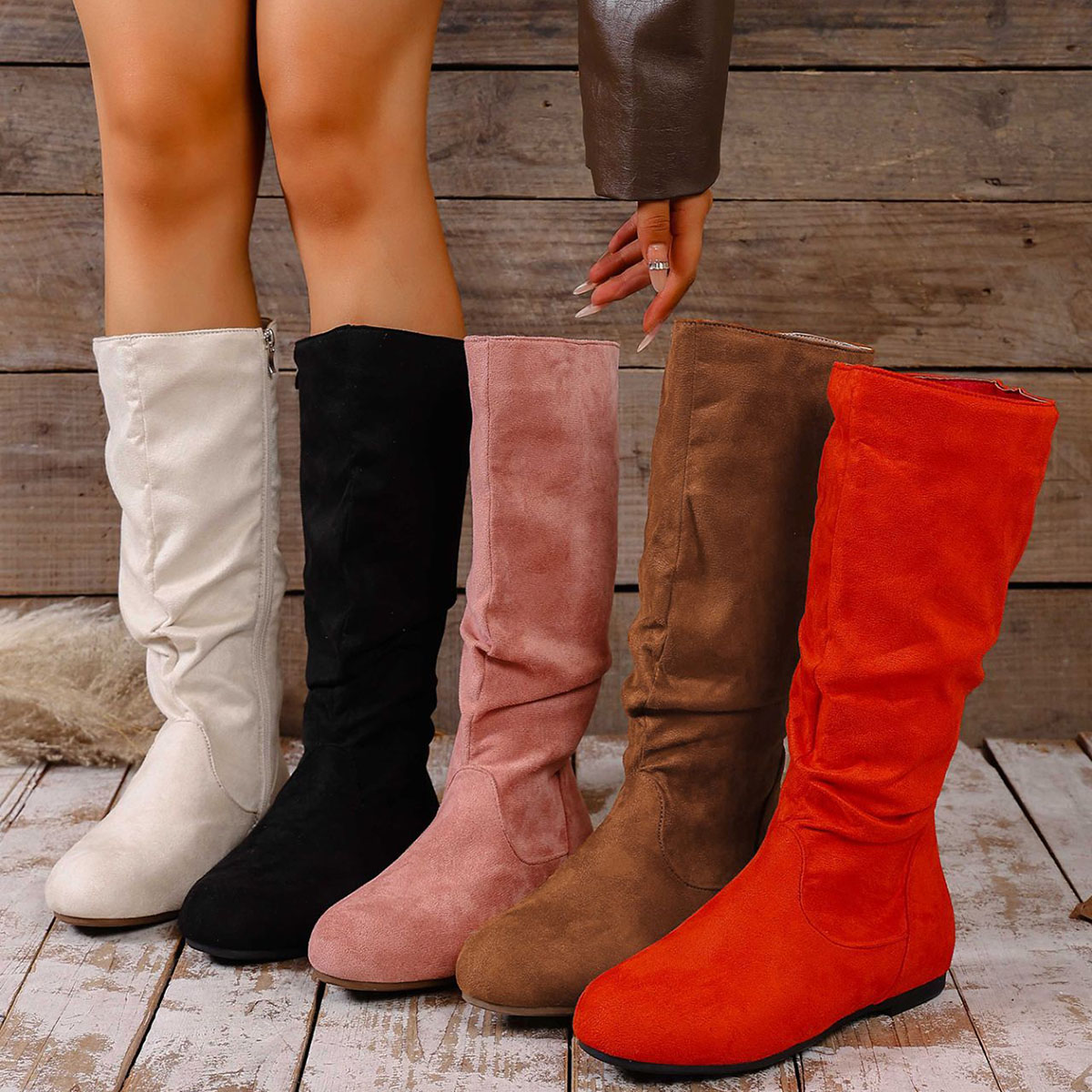 2026 New Fashion Round Toe Sue - Winter Fashion Women Boots 评论和价格