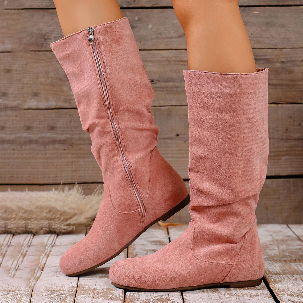 2026 New Fashion Round Toe Sue - Winter Fashion Women Boots 评论和价格