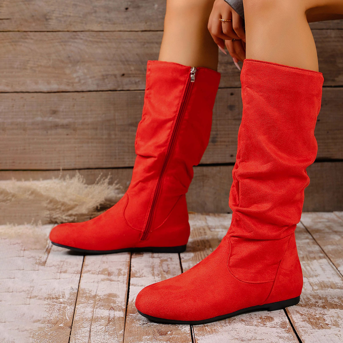 2026 New Fashion Round Toe Sue - Winter Fashion Women Boots 评论和价格