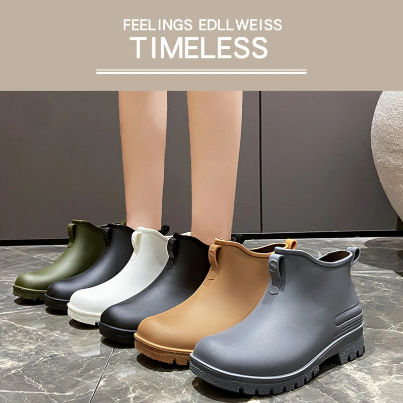 Couple Fashion Rain Boots Outd - Women'S Fashion Rain Boots 评论和价格
