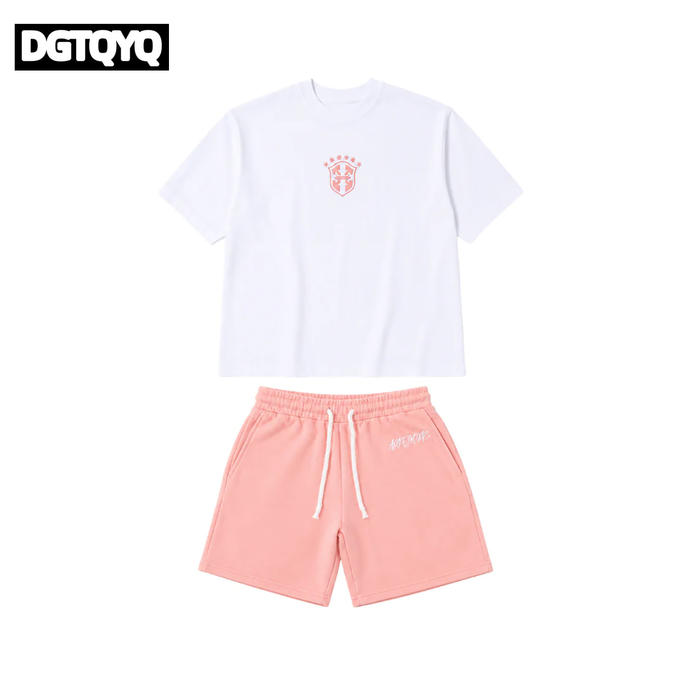 Man's Summer New Pink Embroide - Women And Men Fashion 评论和价格