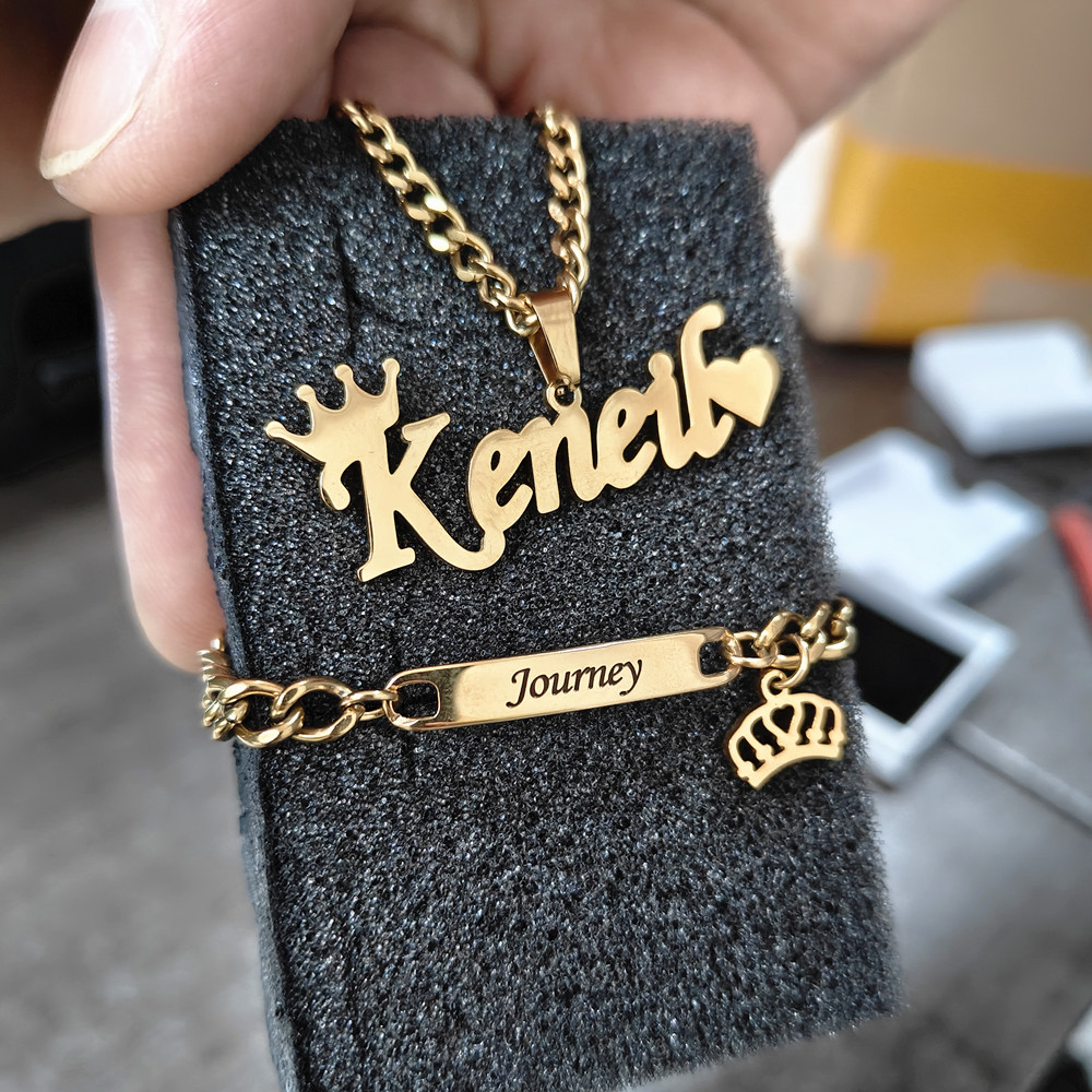 Custom Personalizado Crown Nam - Women Fashion Name Ideas 评论和价格