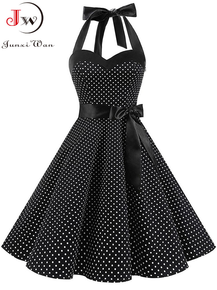 Women Summer Polka Dot Vintage - Women'S Fashion From The 60S 评论和价格