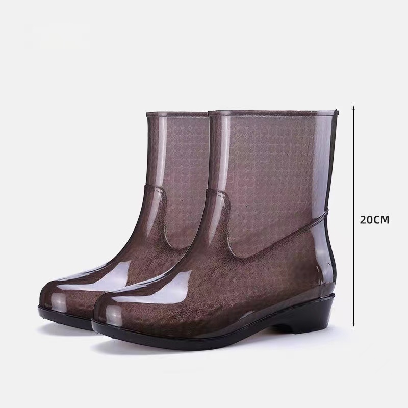 New Women's Rain Shoes Soft So - Women'S Fashion Rain Boots 评论和价格