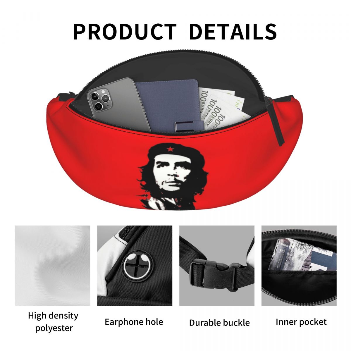 Custom Che Guevara Fanny Bag C - Women'S Fashion Revolution 评论和价格