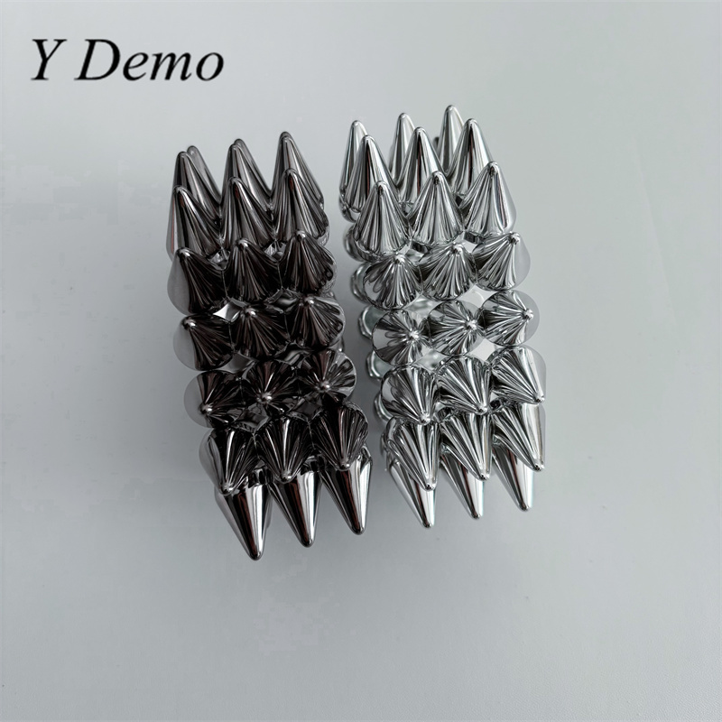Y Demo Y3K Futuristic Punk Riv - Women'S Y3K Fashion 评论和价格