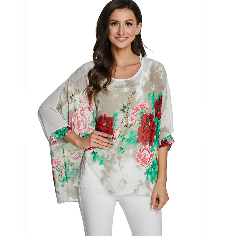 BHflutter camisas mujer 2020 W - Women'S Fashion Kimono 评论和价格