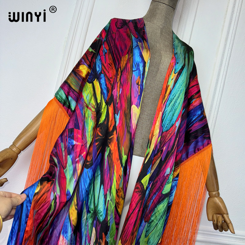 WINYI kimono beach cover-ups b - Women'S Fashion Kimono 评论和价格