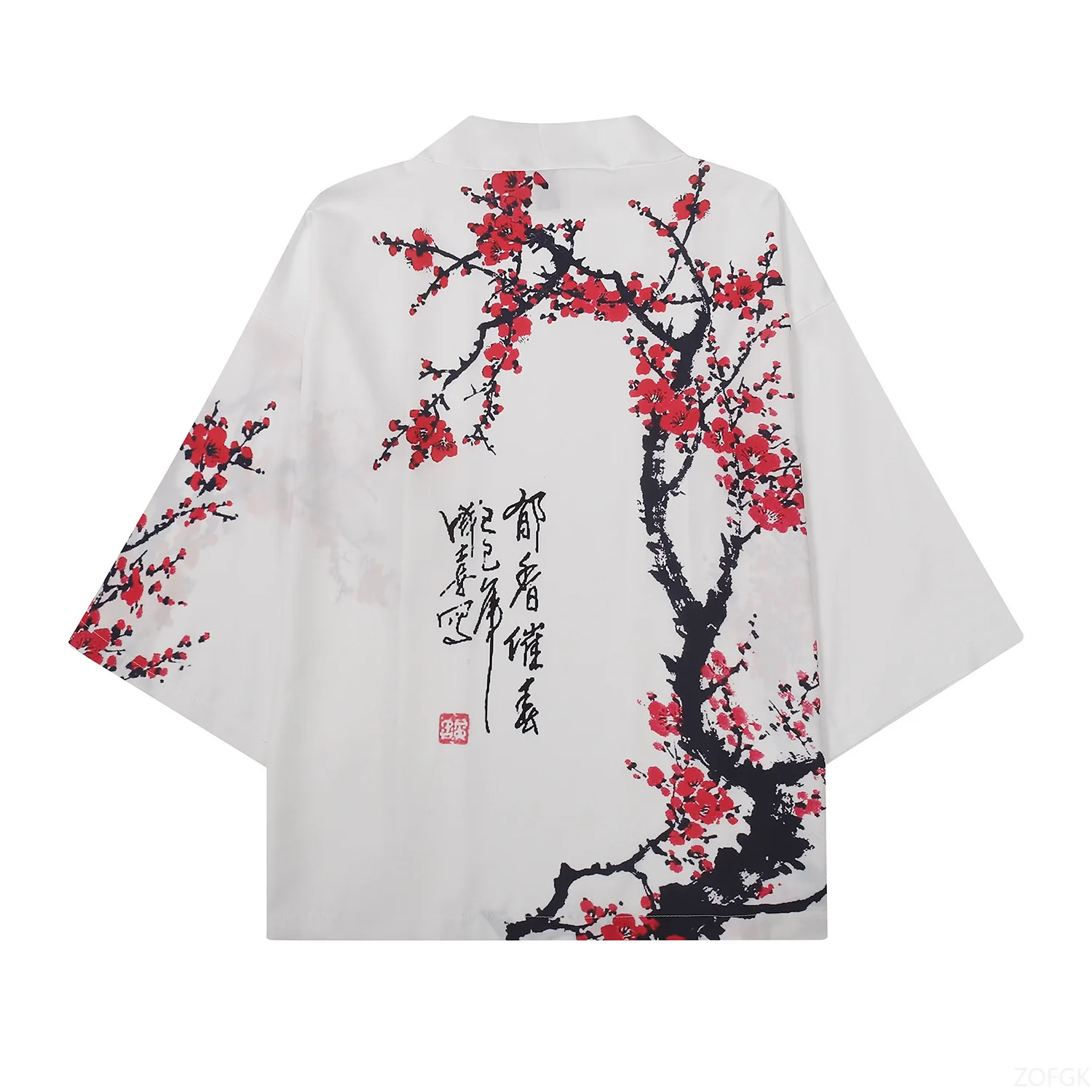 Summer Women Flower Print Kimo - Women'S Fashion Kimono 评论和价格