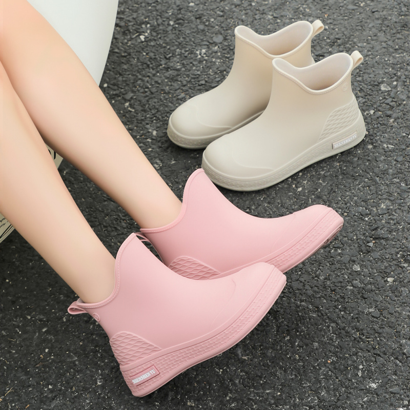New Waterproof Fishing Rain Bo - Women'S Fashion Rain Boots 评论和价格