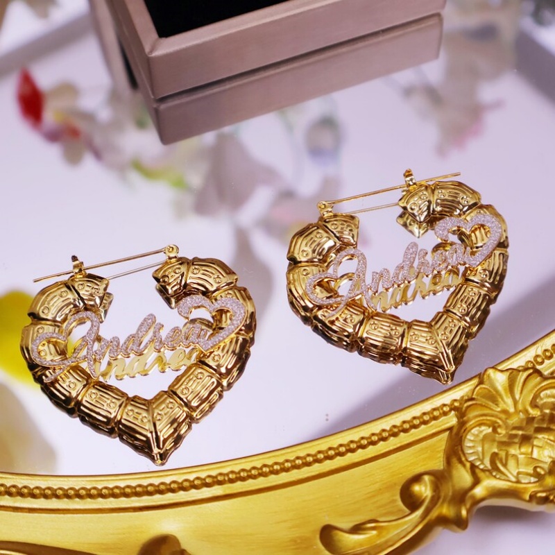 Customized Silver Heart Bamboo - Women Fashion Name Ideas 评论和价格