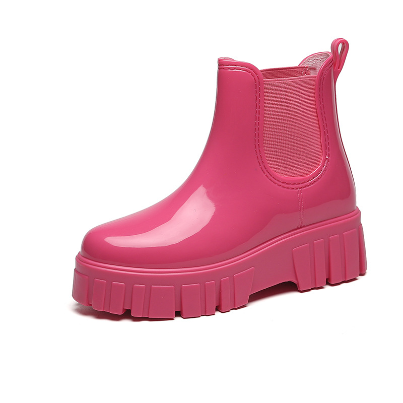 Platform Rain Boots Women Gard - Women'S Fashion Rain Boots 评论和价格
