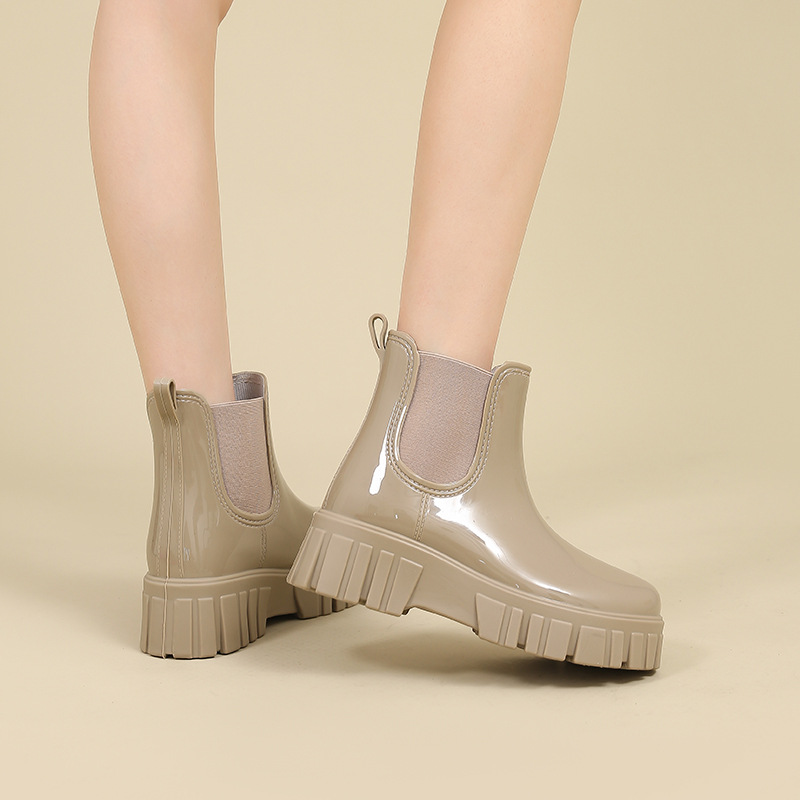 Platform Rain Boots Women Gard - Women'S Fashion Rain Boots 评论和价格