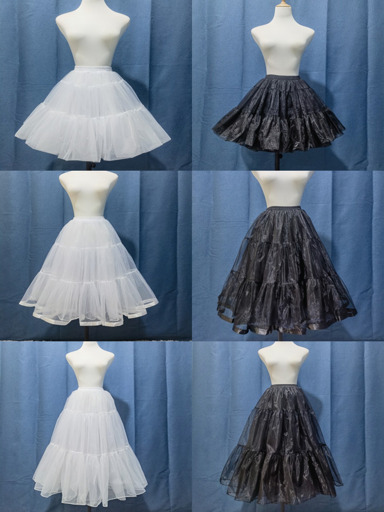 Long Puffy Skirts 40/60/80CM G - Women'S Fashion From The 60S 评论和价格