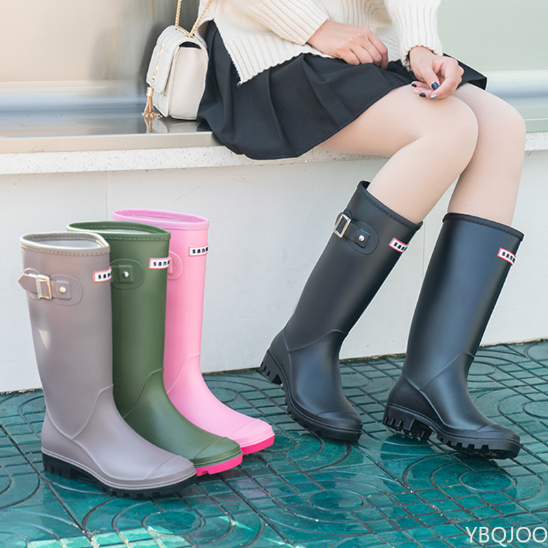 Women High-end Waterproof Rain - Women'S Fashion Rain Boots 评论和价格