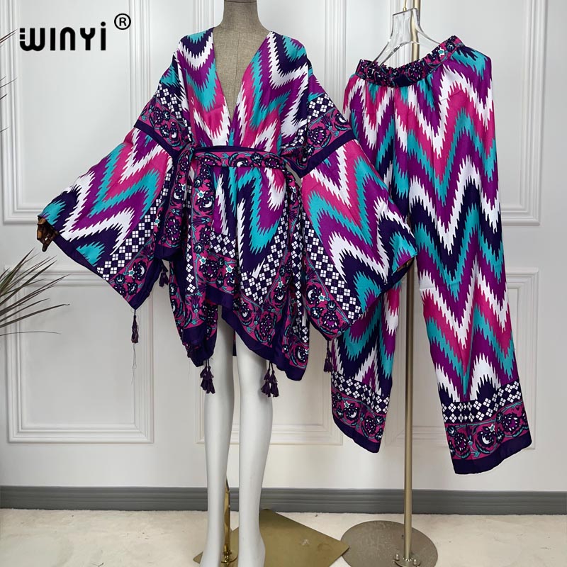 WINYI two-piece suit kimono st - Women'S Fashion Kimono 评论和价格