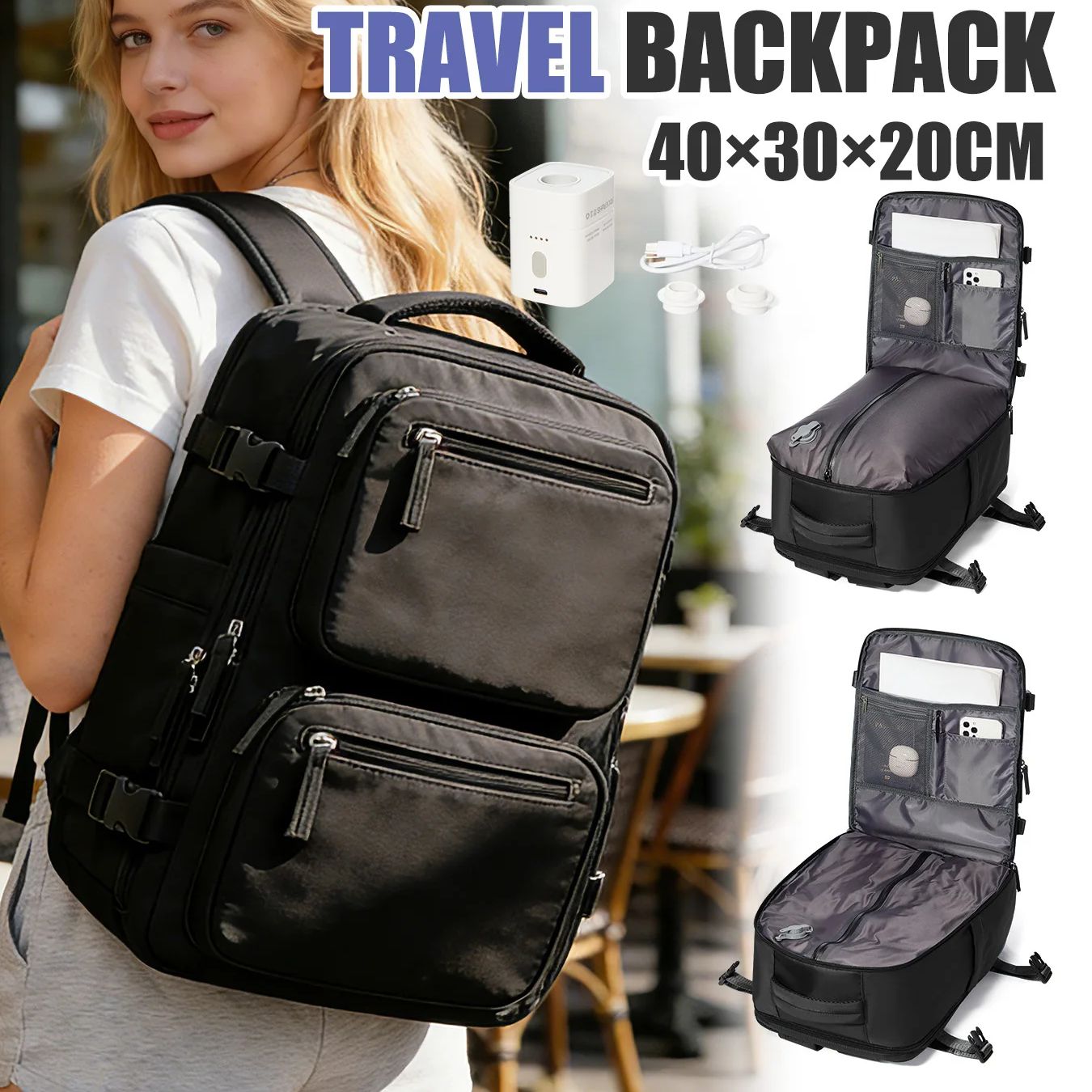 Women Backpack Vacuum Backpack - Women And Men Fashion 评论和价格