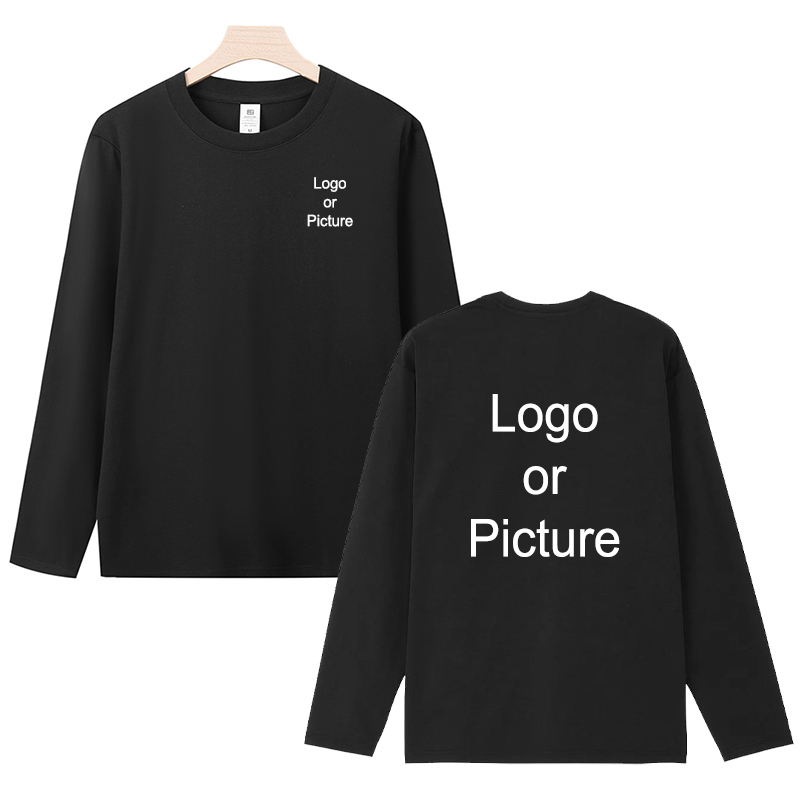 Customized Cotton Long Sleeve  - Women And Men Fashion 评论和价格