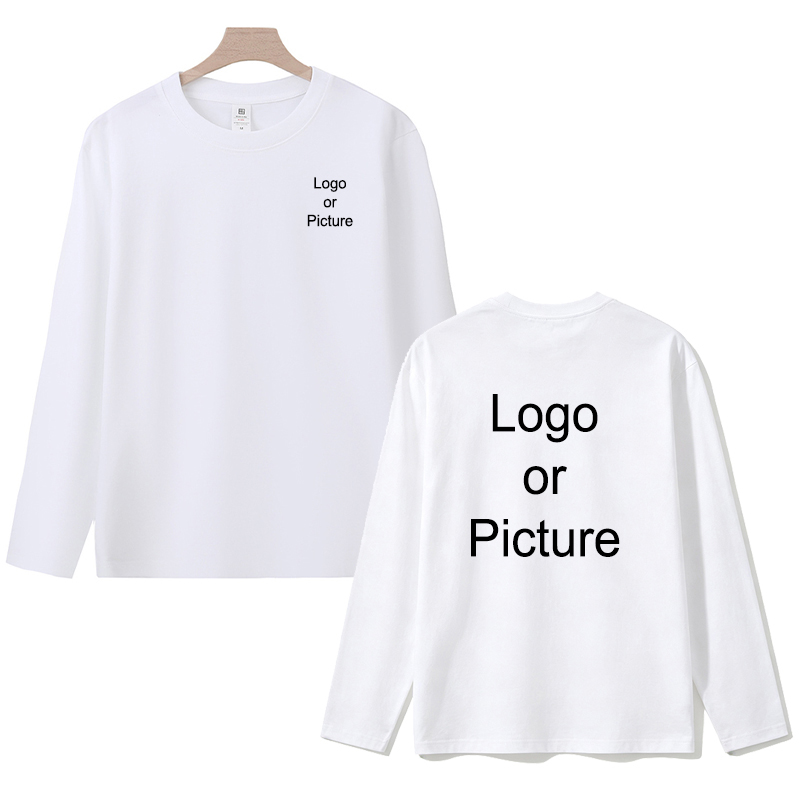 Customized Cotton Long Sleeve  - Women And Men Fashion 评论和价格