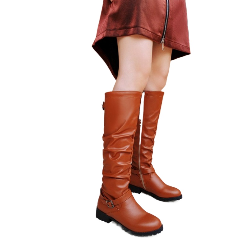 Knee High Boots Women Fashion  - Women'S Fashion Riding Boots 评论和价格