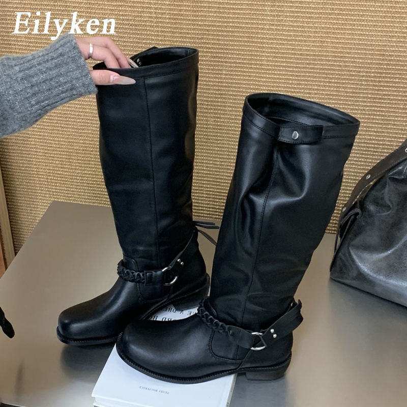 Eilyken  2027 Autumn Winter De - Winter Fashion Women Boots 评论和价格