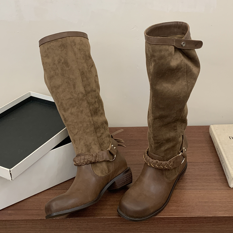 Eilyken  2027 Autumn Winter De - Winter Fashion Women Boots 评论和价格