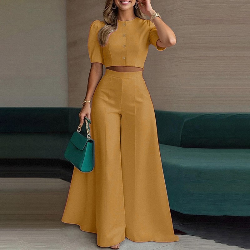Elegant Solid Color 2 Piece Se - Women'S Fashion Trends Spring 2026 评论和价格