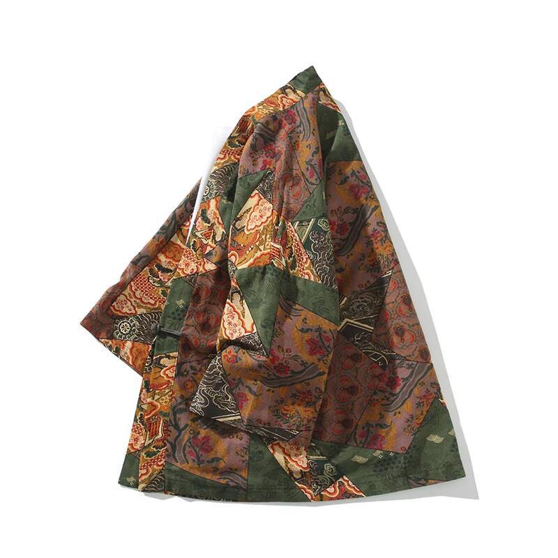 Ethnic Style Print Yukata Men  - Women'S Fashion Kimono 评论和价格